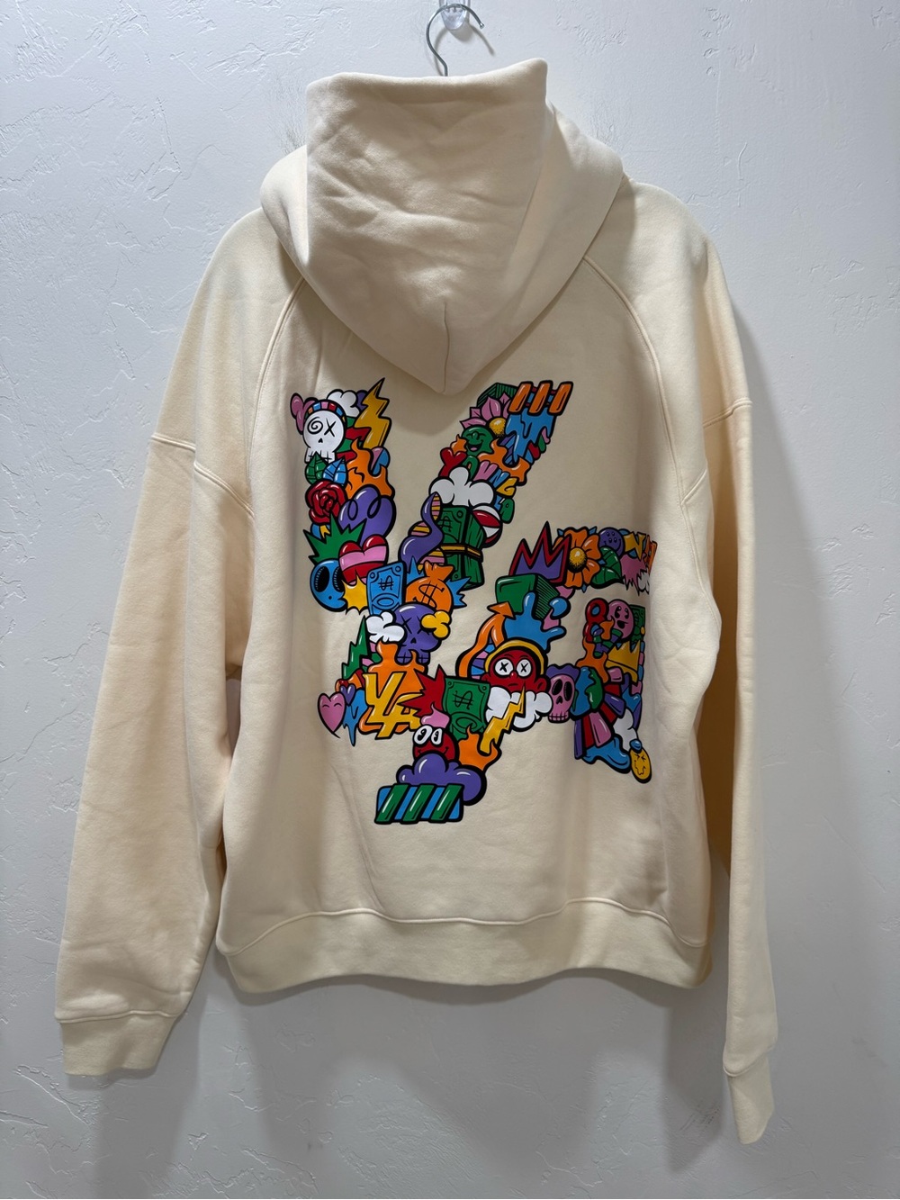 LIKE NEW YoungLA 560 Trippy Logo Hoodie Size XL Streetwear Graphic Gym - Picture 7 of 12
